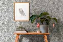 Vliestapete Blattmuster Grau Silber A.S. Creation 38831-4 -Tapetengeschäft A S Creation Vliestapete 38831 4 Blattmuster Grau Silber 63214055 4