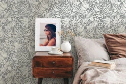 Vliestapete Blattmuster Grau Silber A.S. Creation 38831-4 -Tapetengeschäft A S Creation Vliestapete 38831 4 Blattmuster Grau Silber 63214055 5