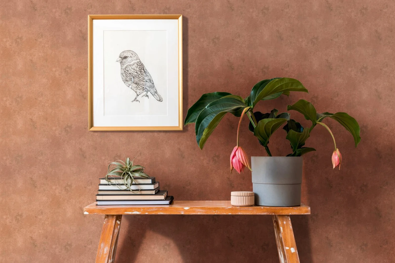 Vliestapete Einfarbig Terracotta A.S. Creation 38832-2 7 Vliestapete Einfarbig Terracotta A.S. Creation 38832-2 – Bild 5