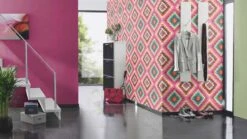 BARBARA Home Tapete Struktur Textil Design Beere 527377 -Tapetengeschäft Barbara Schoeneberger Tapete Struktur Textil bee 3