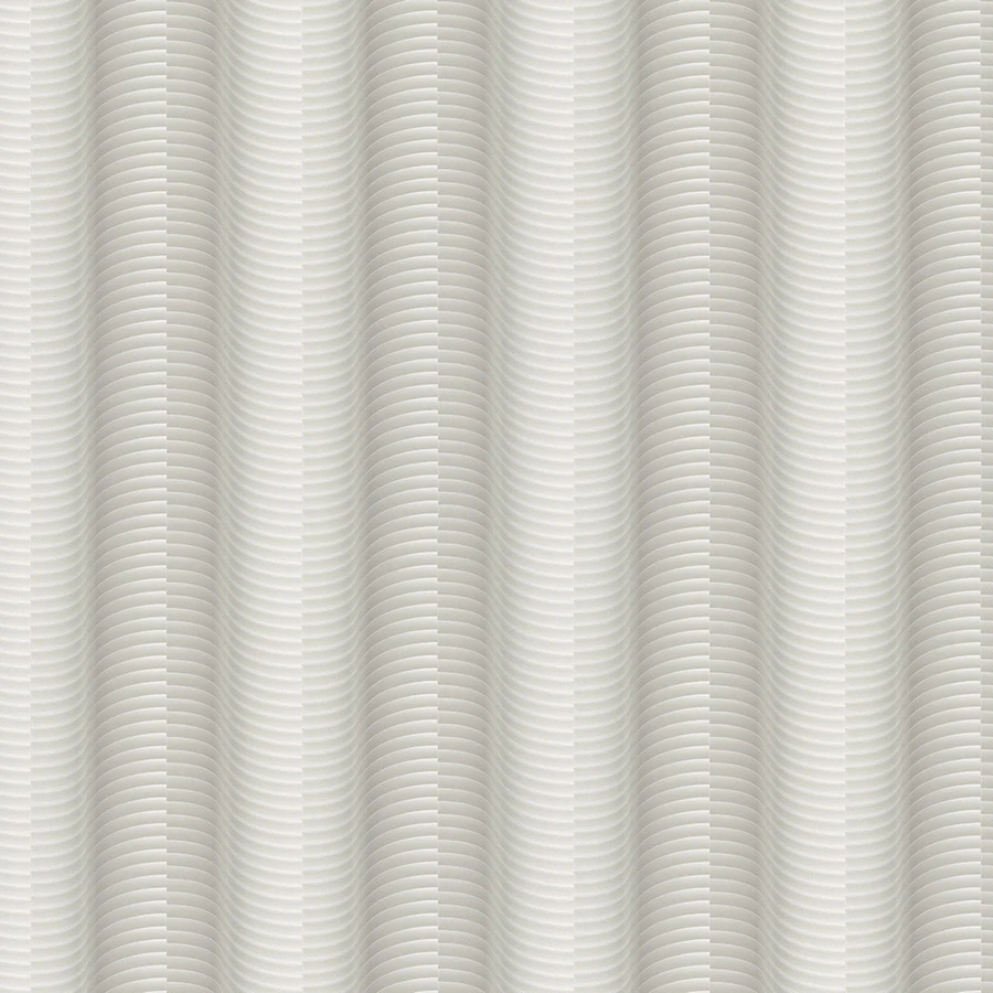 Colani Vliestapete Legend Welle 3D Weiß-grau Glanz 59811 3 Colani Vliestapete Legend Welle 3D Weiß-grau Glanz 59811