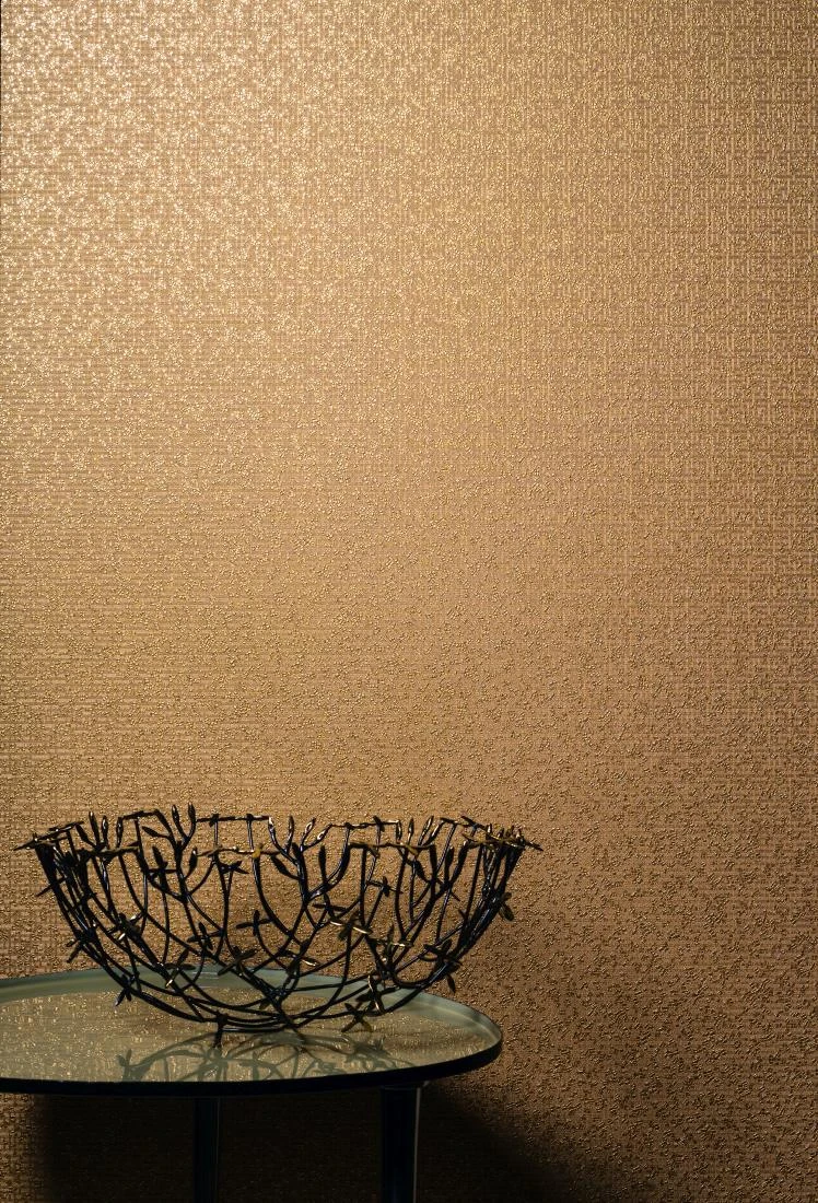 Dieter Langer Tapete Vlies Muster Messing Metallic 58849 4 Dieter Langer Tapete Vlies Muster Messing Metallic 58849 – Bild 2