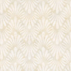 Dieter Langer Tapete Vlies Tropfen Wellen Creme 58801