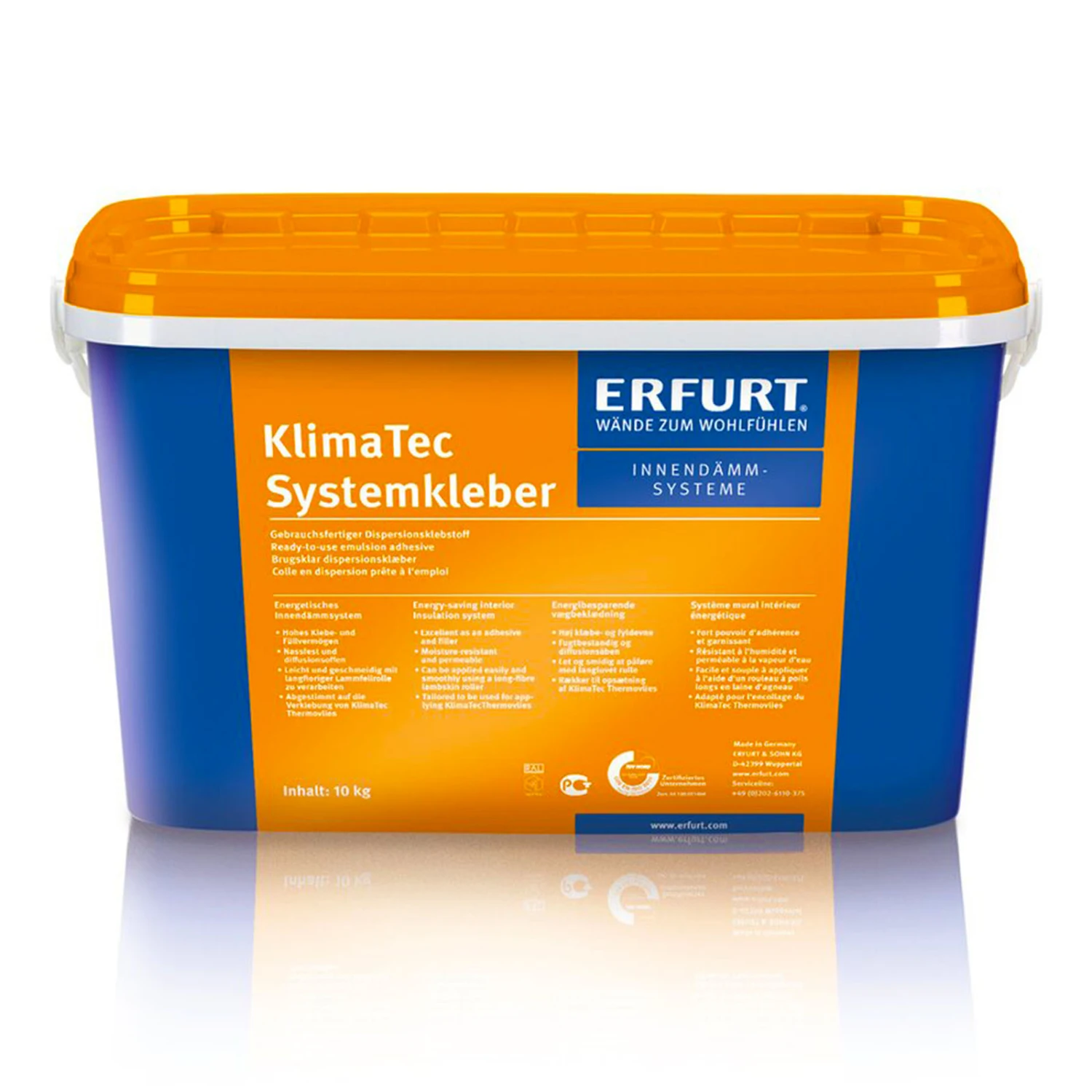 Erfurt KlimaTec Systemkleber Für KlimaTec Thermovlies 3 Erfurt KlimaTec Systemkleber Für KlimaTec Thermovlies