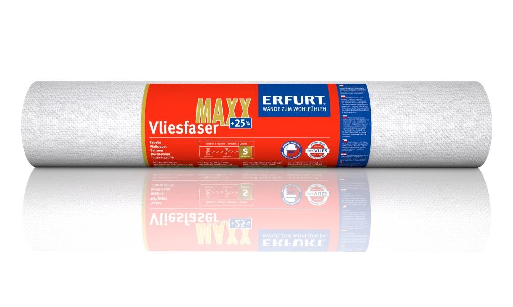 9 Rollen Erfurt Vliesfaser Maxx Mello 301 Superior 59,63m² 4 9 Rollen Erfurt Vliesfaser Maxx Mello 301 Superior 59,63m² – Bild 2