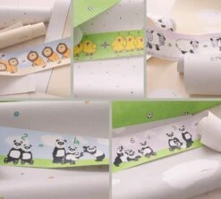 Kinderbordüre Löwen Zahlen Blau Braun Jonas Kötz 46521 -Tapetengeschäft Kinderborduere Loewen Zahlen blau braun Jonas Koetz 46521 192177