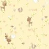 A.S. Creation Kindertapete Eichhörnchen Gelb Bunt Metallic 36988-2