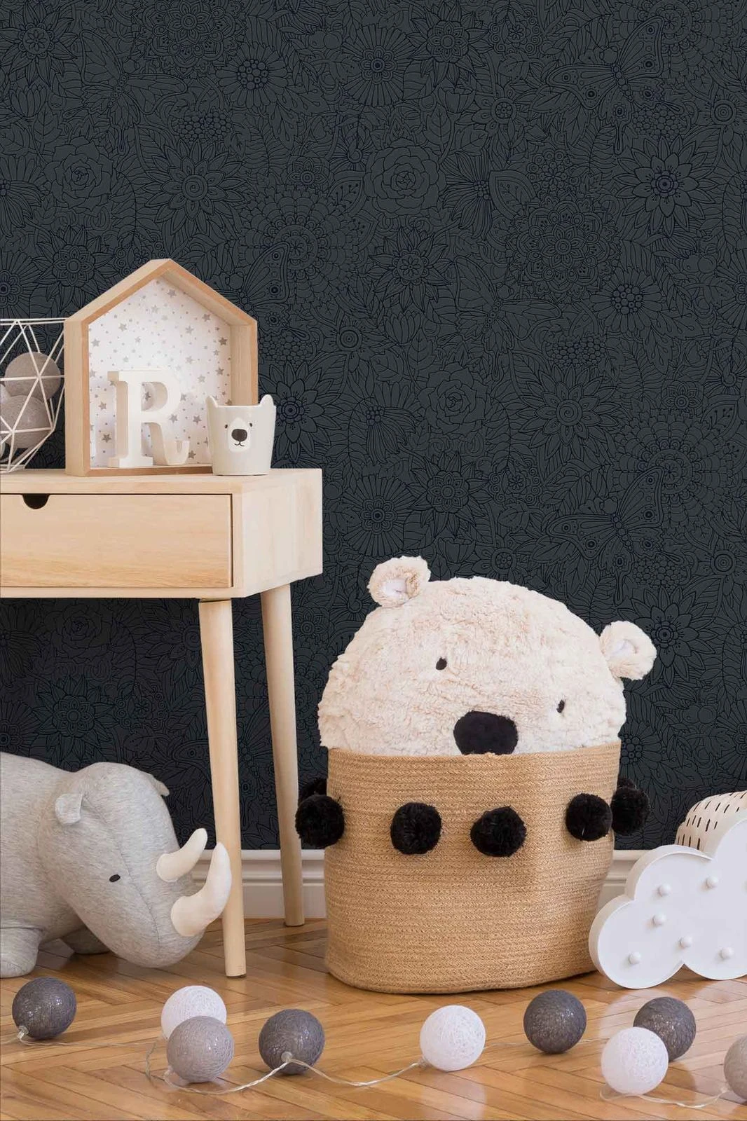 A.S. Creation Kindertapete Mandala Schmetterlinge Schwarz Glanz 35816-2 7 A.S. Creation Kindertapete Mandala Schmetterlinge Schwarz Glanz 35816-2 – Bild 5