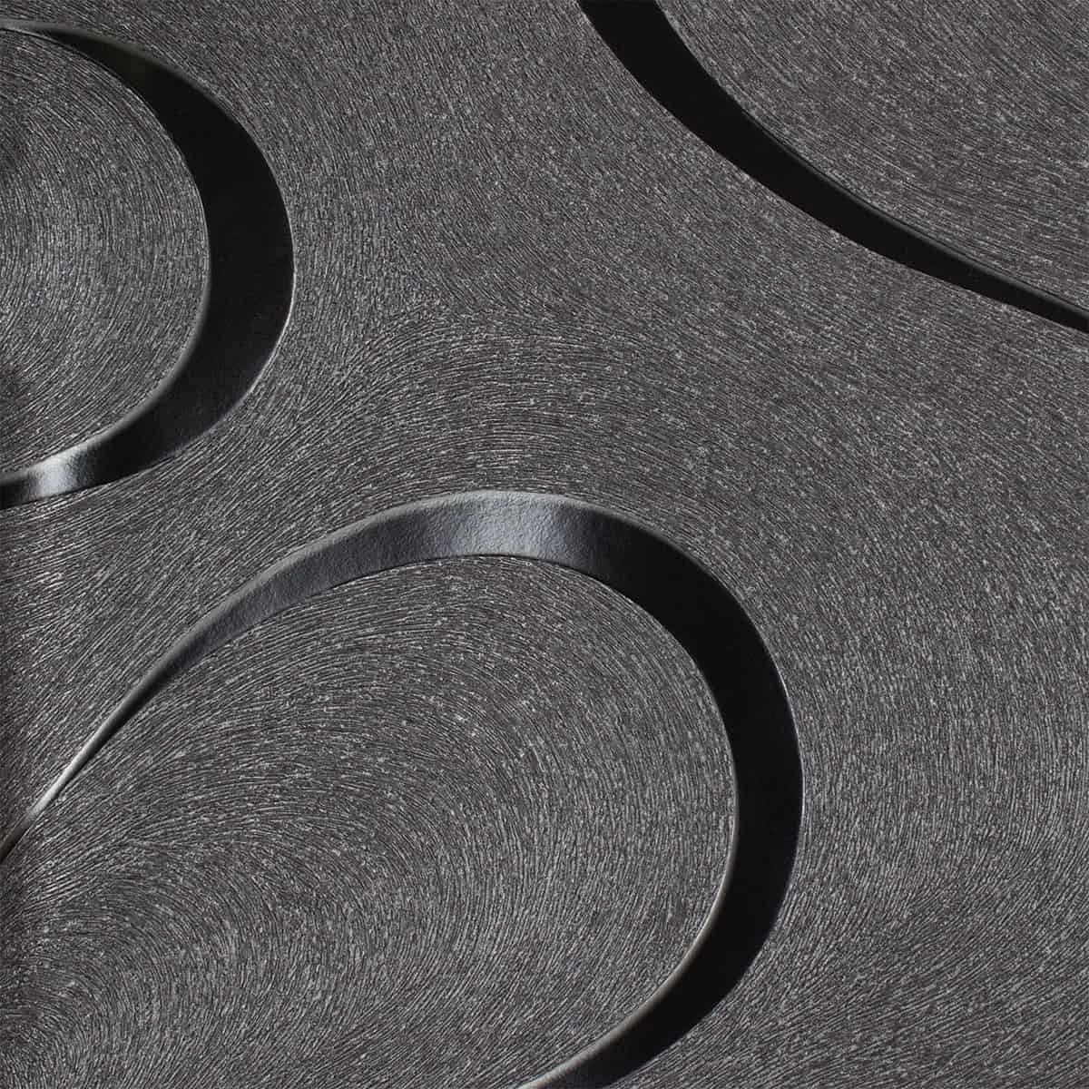 Luigi Colani Visions Vliestapete Silber Schwarz 53340