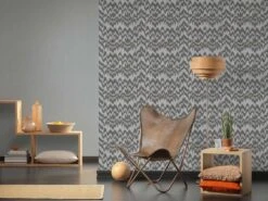 A.S. Creation Michalsky Tapete Vlies Gestreift Dunkel-grau 36499-4 -Tapetengeschäft Michalsky Tapete Vlies gestreift dunkelgrau 36499