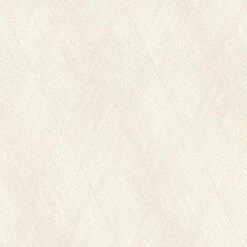 Vliestapete Rasch Weiß Silber Rauten Linien 844108