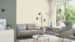 Vliestapete Rasch Beige Perlbeige Einfarbig Linien 844313