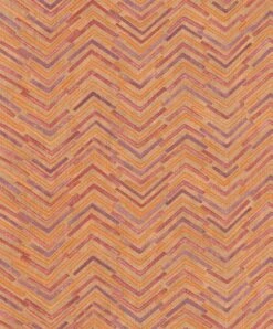 Tapete Barbara Home Collection Zickzack Beige-Orange -Tapetengeschäft Tapete Barbara Home Collection Zickzack Beige Orange 63212148 1