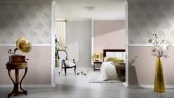 A.S. Creation Tapete Vlies Einfarbig Meliert Rosa Glanz 30423-5 11 A.S. Creation Tapete Vlies Einfarbig Meliert Rosa Glanz 30423-5 -Tapetengeschäft Tapete Einfarbig beige AS Romantica 30423 5 1529 1