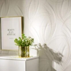 Tapete Guido Maria Kretschmer Schlingen Hellgrau 10218-31