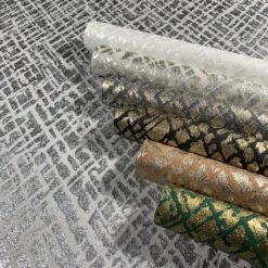 Papis Loveday Tapete 86730 Schraffur Beige Platin -Tapetengeschäft Tapete Papis Loveday Beige Platin Struktur 86730 63213085 4