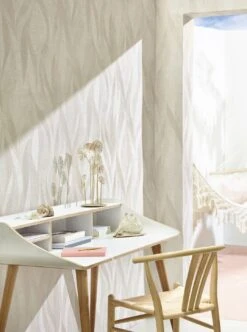 Papis Loveday Tapete 86722 Wellenmuster Beige -Tapetengeschäft Tapete Papis Loveday Beige Wellenmuster 86722 63213077 3
