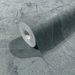 Papis Loveday Tapete 86738 Struktur Grau Silber