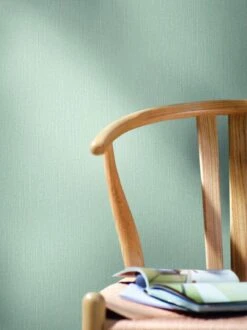 Papis Loveday Tapete 86749 Textil Optik Uni Grün -Tapetengeschäft Tapete Papis Loveday Gruen Textil Optik 86749 63213104 2