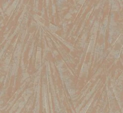 Papis Loveday Tapete 86718 Palmblätter Orange Gold -Tapetengeschäft Tapete Papis Loveday Orange Gold Blattmuster 86718 63213073