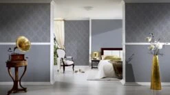 A.S. Creation Vliestapete Strukturiert Glitzer AS Creation Grau 31968-3 -Tapetengeschäft Tapete Strukturiert Glitzer AS Creation grau 319 1