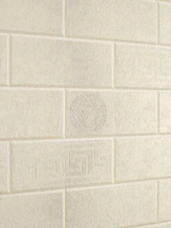 Versace Home Tapete 3D Fliesen Beige-creme 34322-5 9 Versace Home Tapete 3D Fliesen Beige-creme 34322-5 -Tapetengeschäft Tapete Versace Home 3D Fliesen cremebeige beige 2