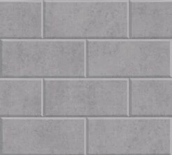 Versace Home Tapete 3D Fliesen Grau Hell-grau 34322-4