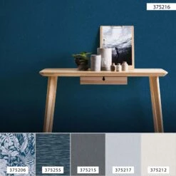 A.S. Creation Tapete Vlies 37521-6 Einfarbig Blau -Tapetengeschäft Tapete Vlies 37521 6 Einfarbig blau 63206026 5