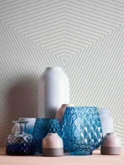 A.S. Creation Tapete Vlies 37522-2 Geometrisch Weiß Silber -Tapetengeschäft Tapete Vlies 37522 2 Geometrisch weiss silber 63206030