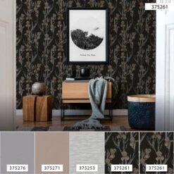 A.S. Creation Tapete Vlies 37526-1 Floral Schwarz Grau Braun 15 A.S. Creation Tapete Vlies 37526-1 Floral Schwarz Grau Braun -Tapetengeschäft Tapete Vlies 37526 1 Floral schwarz grau braun 63206045 3