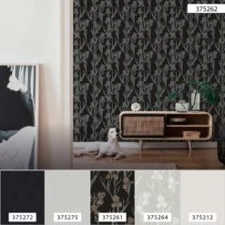 A.S. Creation Tapete Vlies 37526-2 Floral Schwarz Grau 15 A.S. Creation Tapete Vlies 37526-2 Floral Schwarz Grau -Tapetengeschäft Tapete Vlies 37526 2 Floral schwarz grau 63206046 3