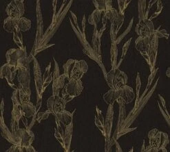 A.S. Creation Tapete Vlies 37526-3 Floral Schwarz Gelb -Tapetengeschäft Tapete Vlies 37526 3 Floral schwarz gelb 63206047 5