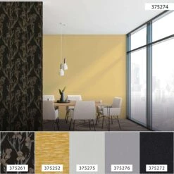 A.S. Creation Tapete Vlies 37527-4 Meliert Einfarbig Gelb Weiß -Tapetengeschäft Tapete Vlies 37527 4 meliert Einfarbig gelb weiss 63206052 7