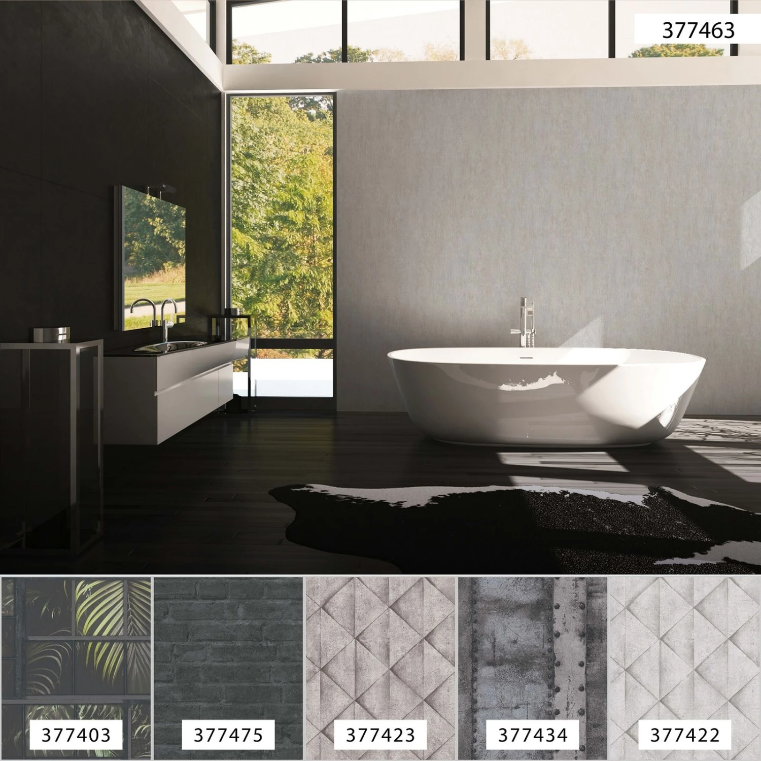 A.S. Creation Tapete Vlies 37746-3 Rinden-Optik Baum Grau 9 A.S. Creation Tapete Vlies 37746-3 Rinden-Optik Baum Grau – Bild 7