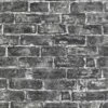 Tapete Vlies Backstein Wand Schwarz Grau 6318-15 -Tapetengeschäft Tapete Vlies Backstein Wand schwarz grau 6318 15 63209911 2