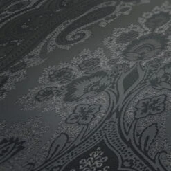 A.S. Creation Tapete Vlies Barock-Design Schwarz Silber 38708-5 -Tapetengeschäft Tapete Vlies Barock Design schwarz silber 38708 5 63211234 2