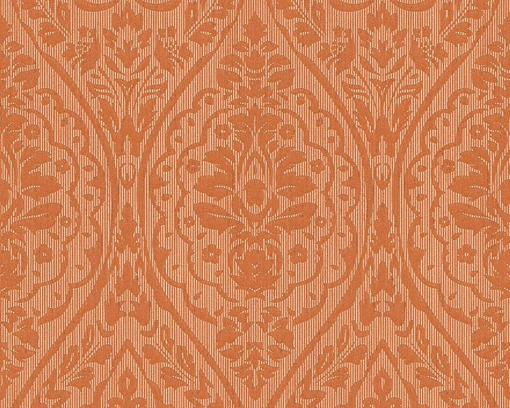 Tapete Vlies Barock Orange Tessuto 96195-2 3 Tapete Vlies Barock Orange Tessuto 96195-2