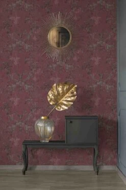A.S. Creation Tapete Vlies Barock Tapete Rot Bronze 37648-4 -Tapetengeschäft Tapete Vlies Barock rot bronze 37648 4 63205675 1