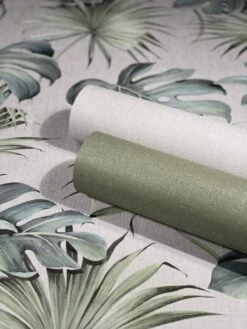 Tapete Vlies Blätter Dschungel Grau Grün Blau 32746 9 Tapete Vlies Blätter Dschungel Grau Grün Blau 32746 -Tapetengeschäft Tapete Vlies Blaetter Dschungel grau gruen blau 32746 63208552 1