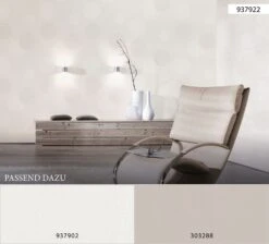 A.S. Creation Tapete Vlies Blumen Kreise Weiss Grau AS Creation 93792-2 -Tapetengeschäft Tapete Vlies Blumen Kreise weiss grau AS Creation 93792 2 134095 5