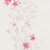 A.S. Creation Tapete Vlies Blumen Ranken Floral Hellgrau Rot 37266-4 -Tapetengeschäft Tapete Vlies Blumen Ranken Floral hellgrau rot 37266 4 63202294 1