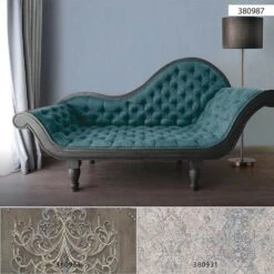 Tapete Vlies Einfarbig Streifen Blau 38098-7 -Tapetengeschäft Tapete Vlies Einfarbig Streifen blau 38098 7 63209854 1