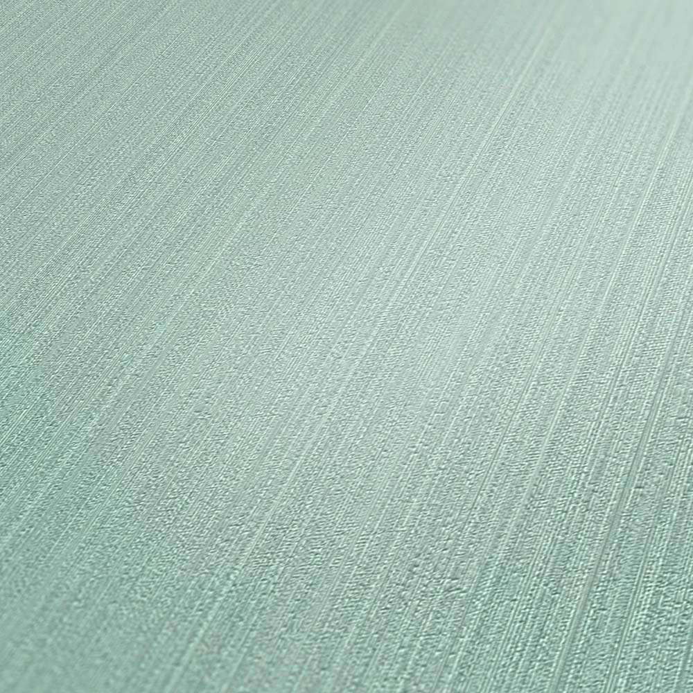 Tapete Vlies Einfarbig Streifen Türkis 38098-6 5 Tapete Vlies Einfarbig Streifen Türkis 38098-6 – Bild 3