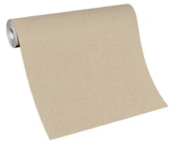 Tapete Vlies Einfarbig Textil Hellbraun Erismann 10215-25 -Tapetengeschäft Tapete Vlies Einfarbig Textil hellbraun Erismann 10215 25 63210077 4