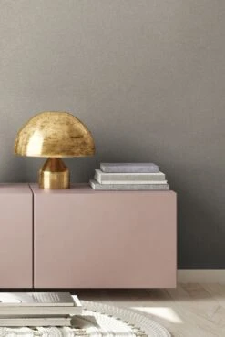 Tapete Vlies Einfarbig Meliert Taupe Grau 37430-8 -Tapetengeschäft Tapete Vlies Einfarbig meliert taupe grau 37430 8 63202558 1