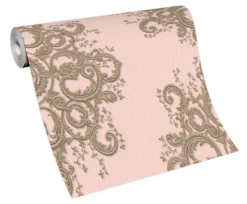 Tapete Vlies Elle Ornament Rosa Glitzer 10154-05 -Tapetengeschäft Tapete Vlies Elle Ornament rosa Glitzer 10154 05 63207008