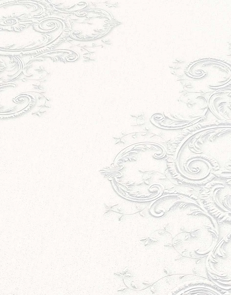 Tapete Vlies Elle Ornament Weiß Glitzer 10154-31 7 Tapete Vlies Elle Ornament Weiß Glitzer 10154-31 – Bild 5