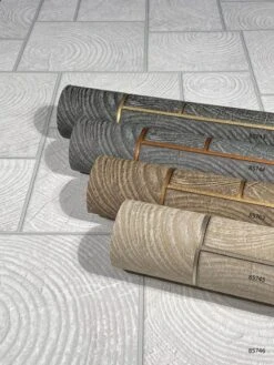 Tapete Vlies Fliesen Holz Kacheln Braun Gold 85763 -Tapetengeschäft Tapete Vlies Fliesen Holz Kacheln braun bronze 85763 63210266