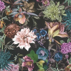 A.S. Creation Tapete Vlies Floral Muster Blumen Schwarz Bunt 38175-7 8 A.S. Creation Tapete Vlies Floral Muster Blumen Schwarz Bunt 38175-7 -Tapetengeschäft Tapete Vlies Floral Muster Blumen schwarz bunt 38175 7 63211546 3