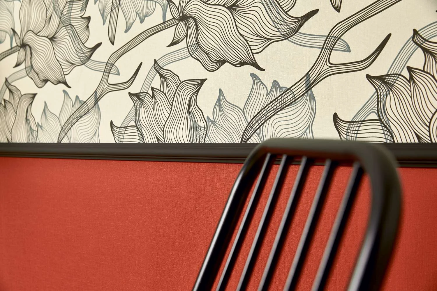 Tapete Vlies Lars Contzen Uni Rotorange 34216-9 6 Tapete Vlies Lars Contzen Uni Rotorange 34216-9 – Bild 4